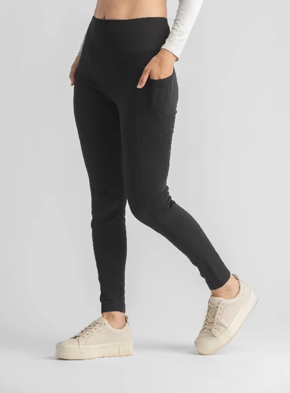 Relaxed Style Women's Freerider Stretch Fleece Legging