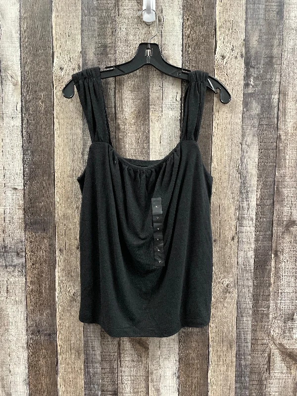 Top Sleeveless By Banana Republic In Black, Size: M