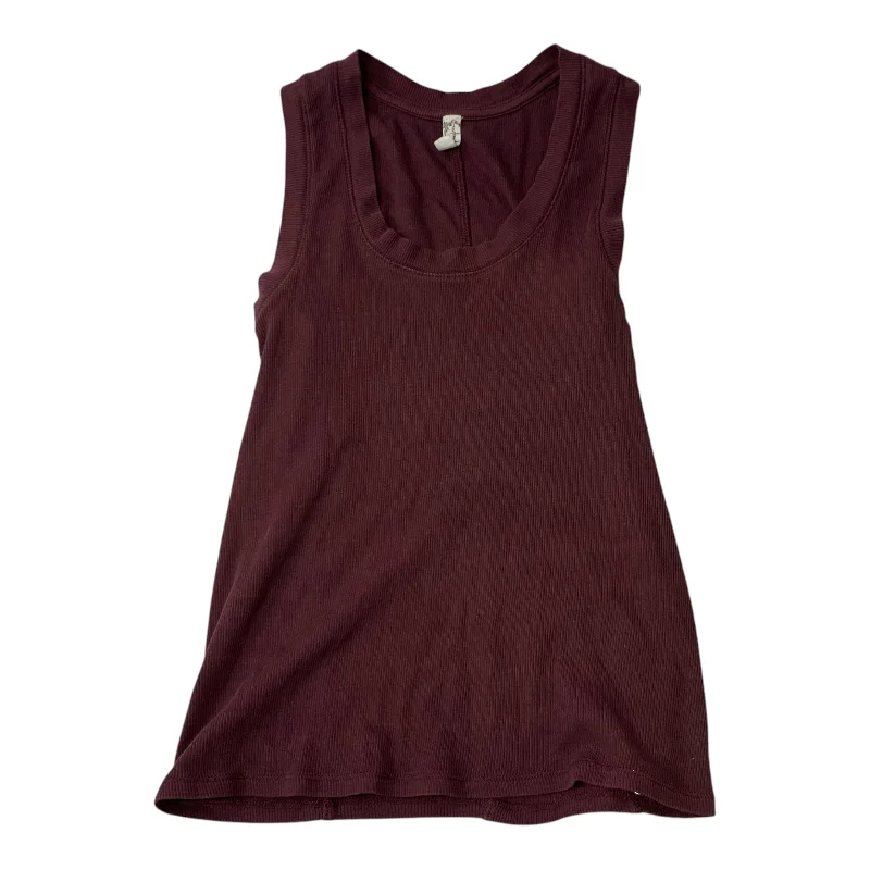 Top Sleeveless Basic By Free People In Red, Size: S