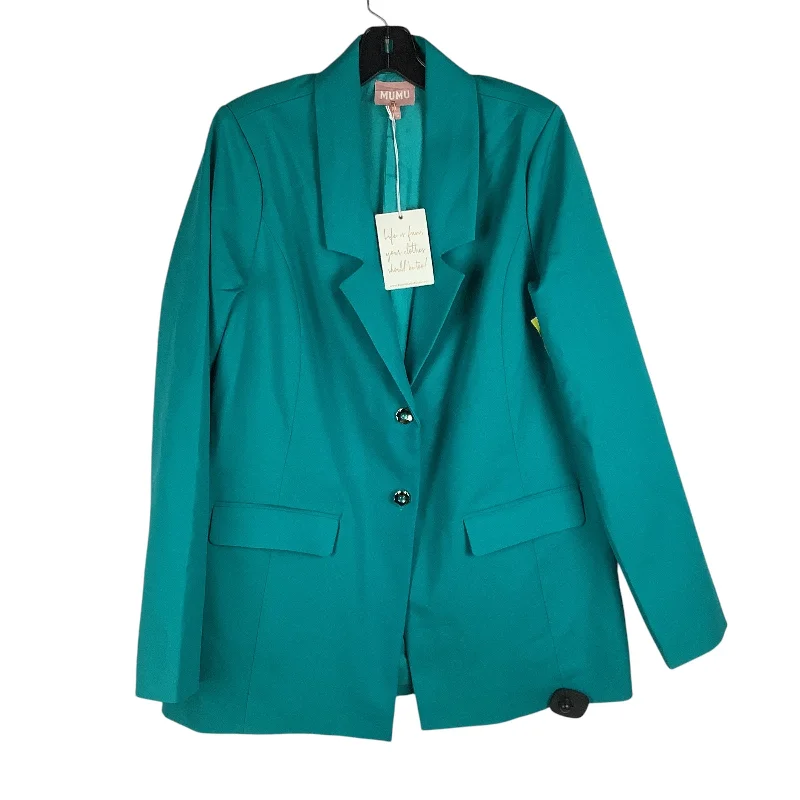 Blazer By Show Me Your Mumu In Teal, Size: Xl