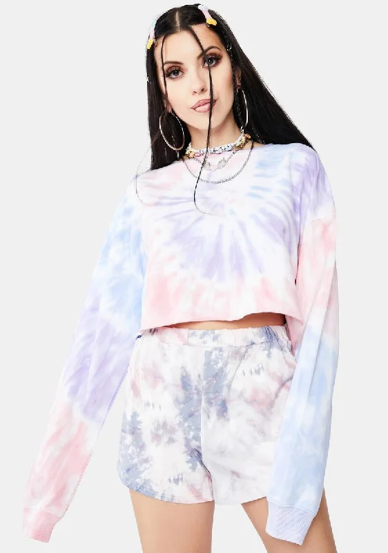 Fashion Sale Tie Dye Dolphin Shorts