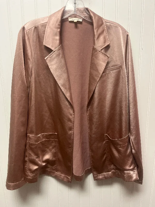 Blazer By Mystree In Rose Gold, Size: S