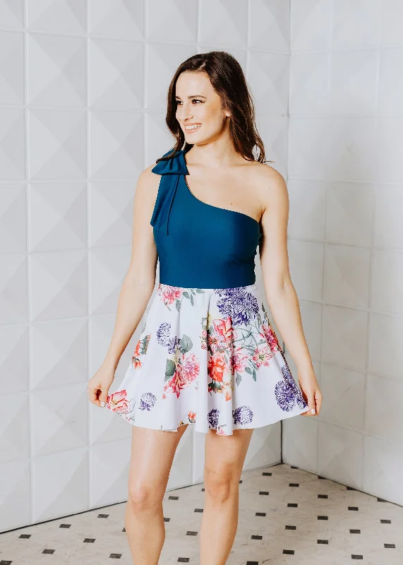 Find Your Unique Flair skirt in botanical