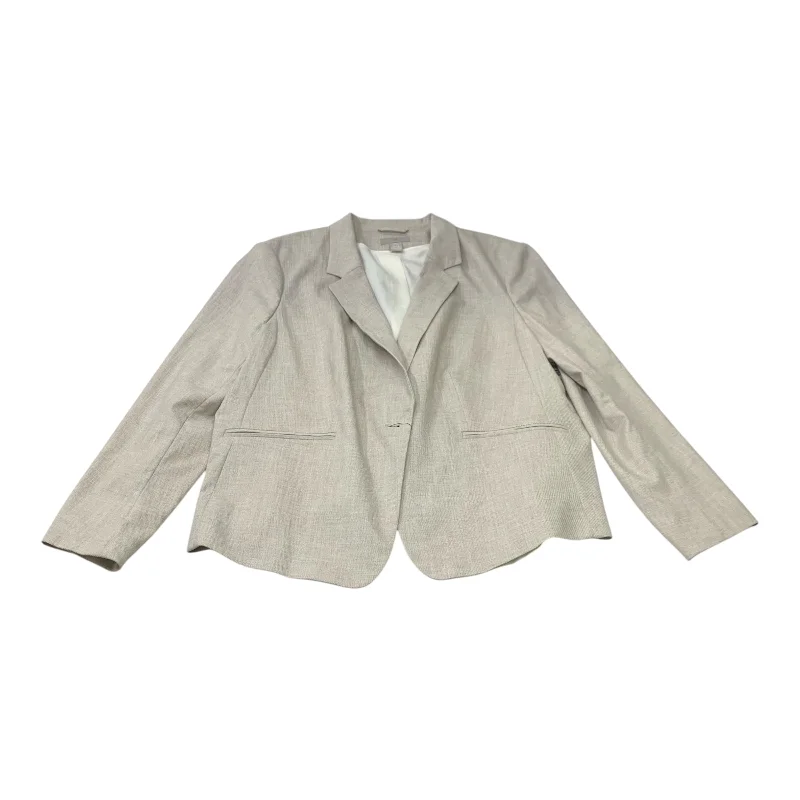 Blazer By H&m In Tan, Size: Xxl