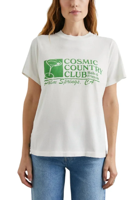 Today Only Boyfriend Tee Top In Cosmic Country Club