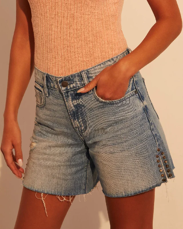 Trendsetting Threads Oakley High Rise Denim Shorts