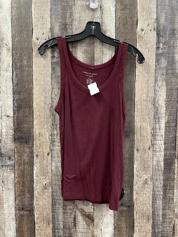 Top Sleeveless By American Eagle In Purple, Size: M