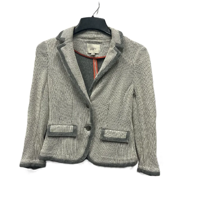 Blazer By Loft In Grey, Size: Xs