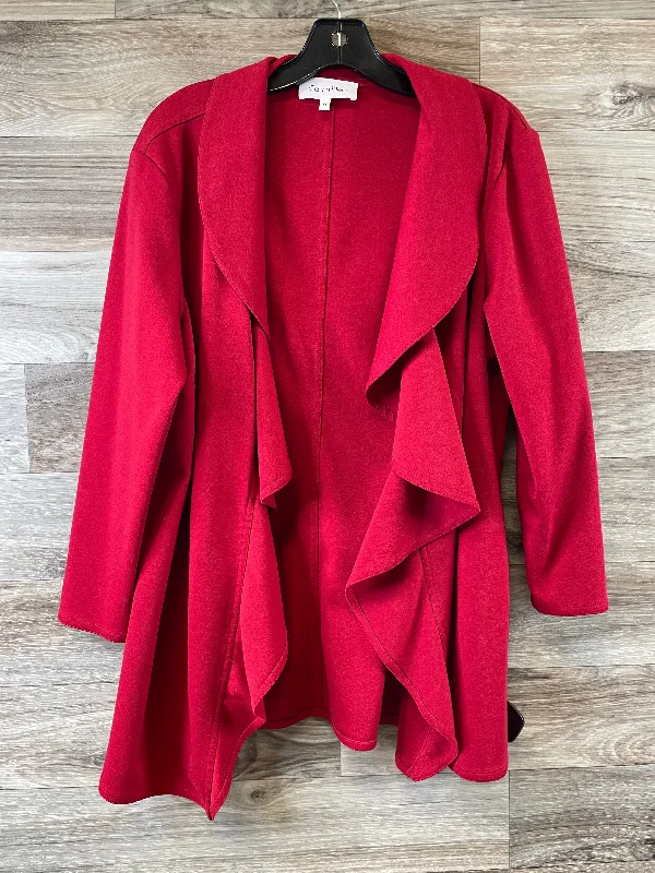 Blazer By Calvin Klein In Red, Size: Xl