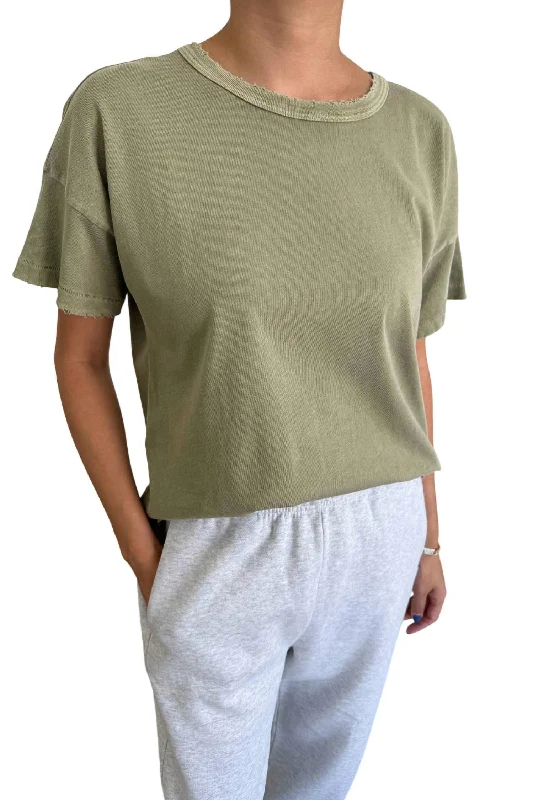 Effortless Style, Endless Impact Fille Tee In Pistachio