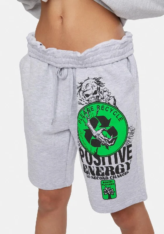 Cutting Edge Fashion X Playdude Positive Energy Sweatshorts