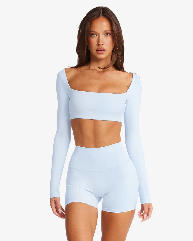 Exquisite Women's Wear Sale Freedom Scoop Long Sleeve Crop | Ice