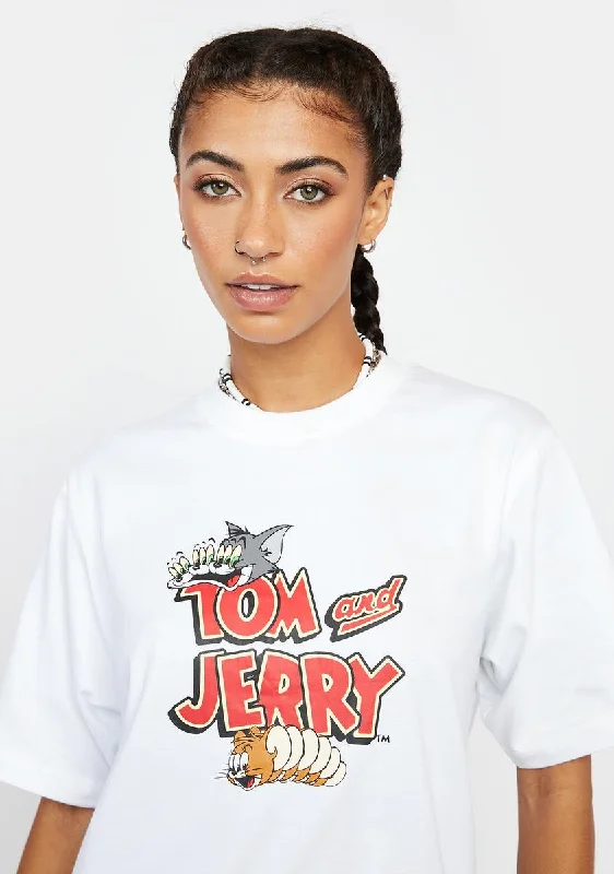 Best Deals Of The Season X Tom And Jerry Distorted Tee