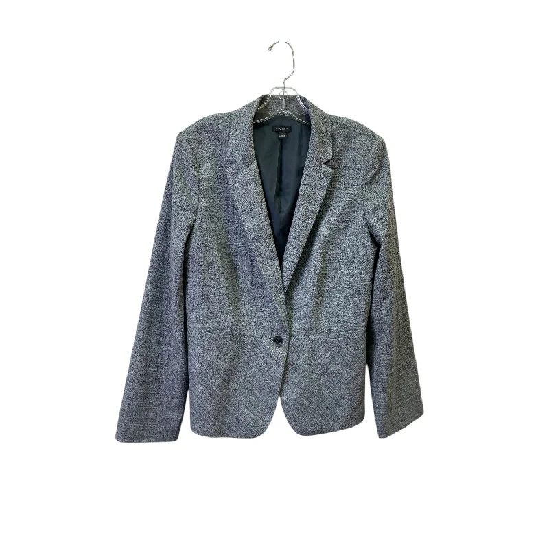 Blazer By Ann Taylor In Grey, Size:L