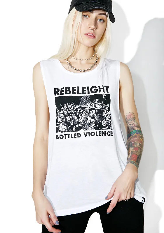 Latest Fashion Bottled Violence Muscle Tee