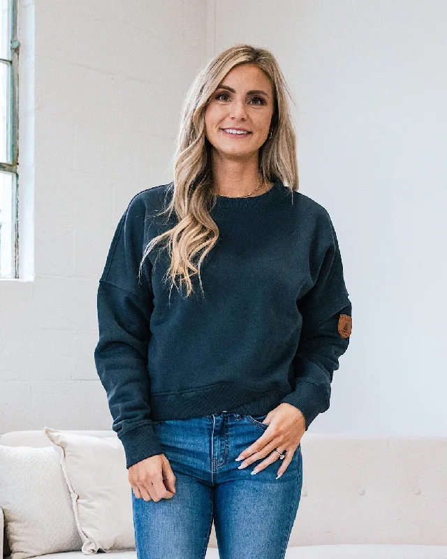 Budget Saver Wanakome Emmy Sweatshirt - Midnight FINAL SALE