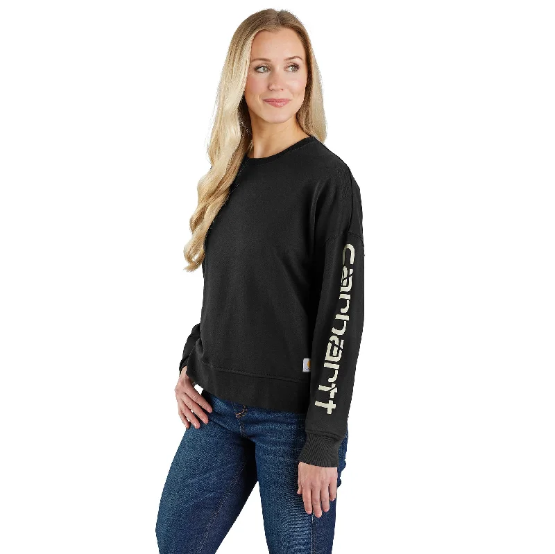 Exclusive Deals Online Carhartt Women's TENCEL Loose Fit Graphic Sleeve Sweatshirt