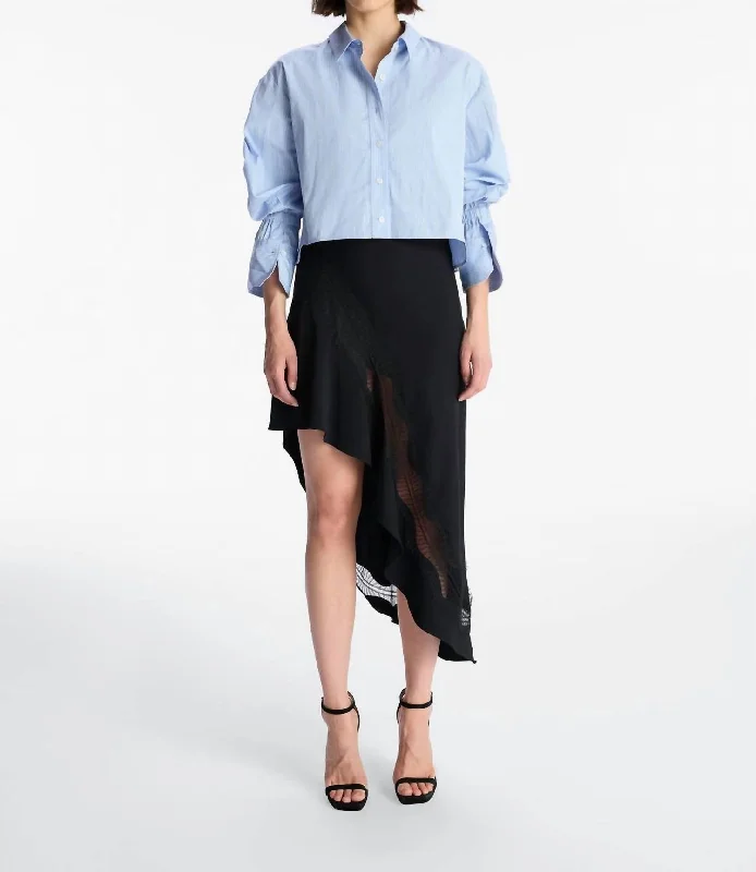 Effortless Comfort Dixie Skirt In Black