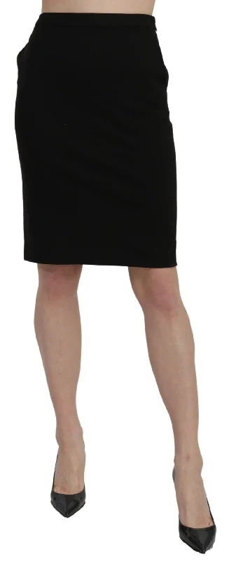 Huge Savings On Parisian Styles GF Ferre  High Waist Pencil Cut Knee Length Formal Women's Skirt