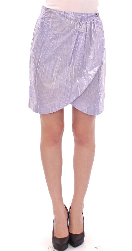 Flash Sale Licia Florio  Viscose Above-Knee Wrap Women's Skirt