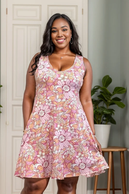 Elevate Your Wardrobe Floral Excitement - Swing Dress