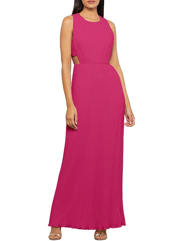 Trend Alert Womens Sleeveless Maxi Evening Dress