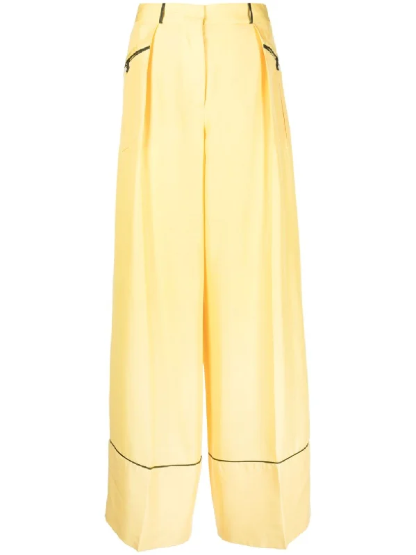 The Latest Trends Bally Women's Trousers yellow