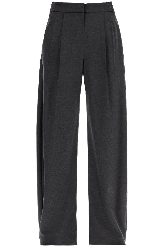 Limited Time Flash Sale Brunello Cucinelli Women's Stretch Wool Trousers For Men/W