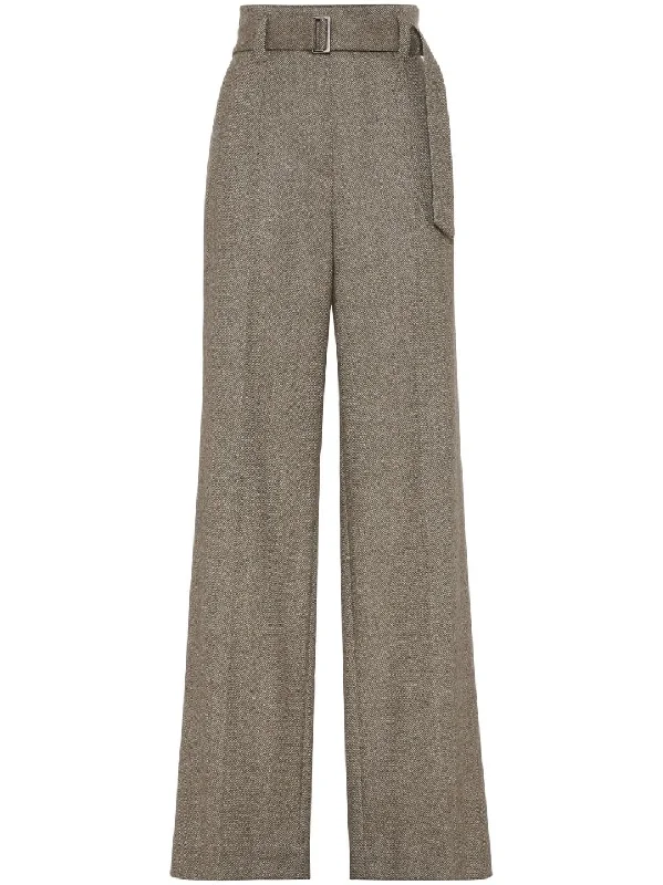 Relaxed Style Brunello Cucinelli Women's Trousers