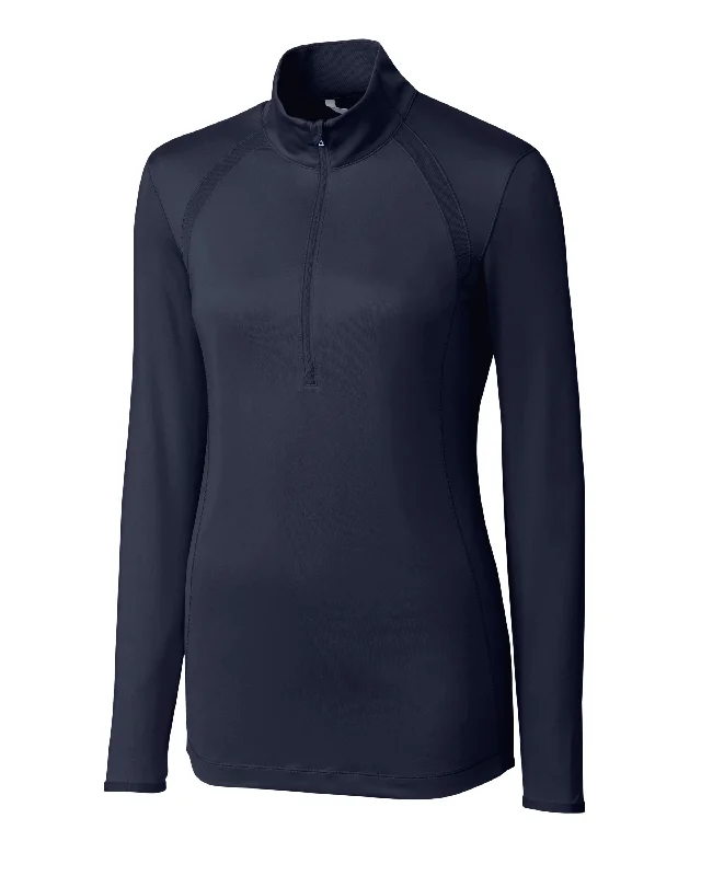 New Season Fashion Preview Sale Cutter & Buck Ladies' Williams Half Zip Jacket