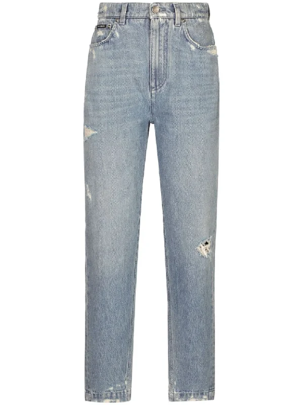 Trend Setting Threads Dolce & Gabbana Women's Jeans Clear blue