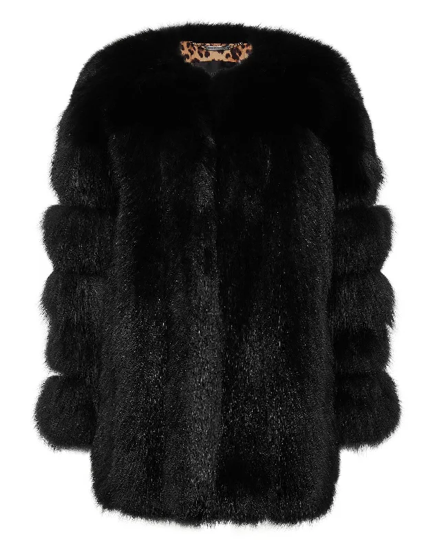 Trendy Clothing Sale Fur Jacket Luxury