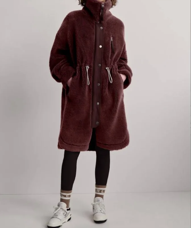 Budget-Friendly Fashion Jones Coat In Hot Chocolate