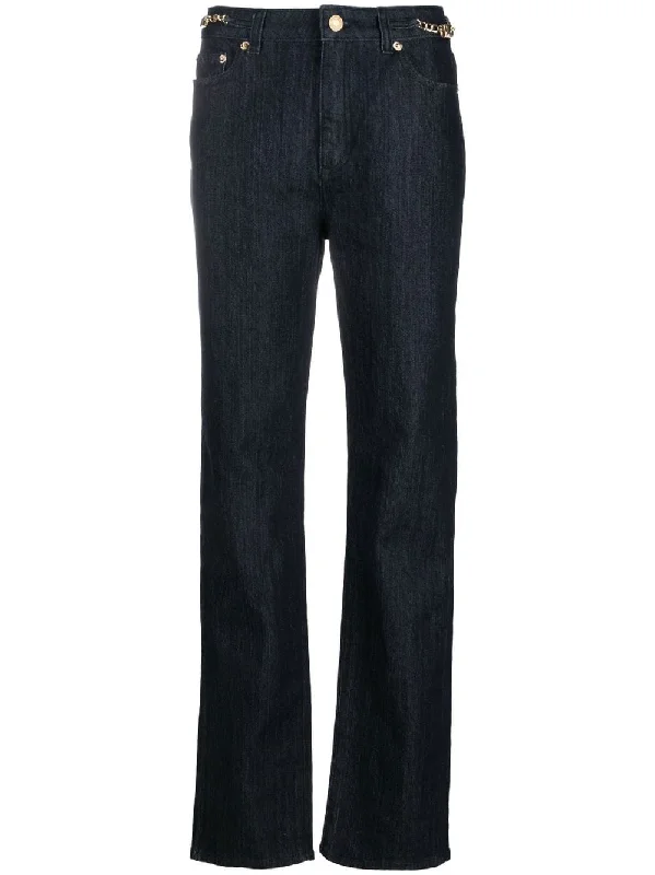 Feminine Soft - Hued Styles Mmk Women's Jeans blue