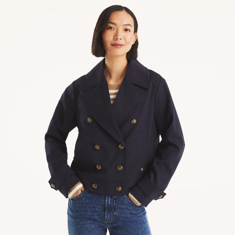 Effortless Style, Endless Impact Nautica Womens Solid Peacoat