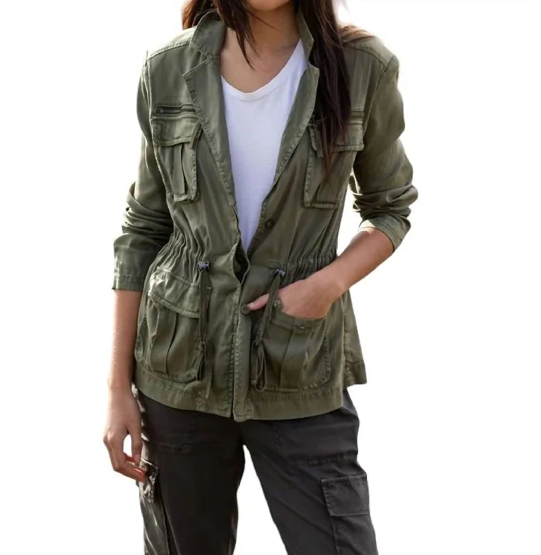 End Of Month Blowout Nola Jacket In Olive