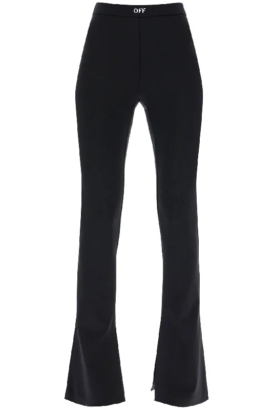 Luxe Layering Off- Women's Fla Leggings With