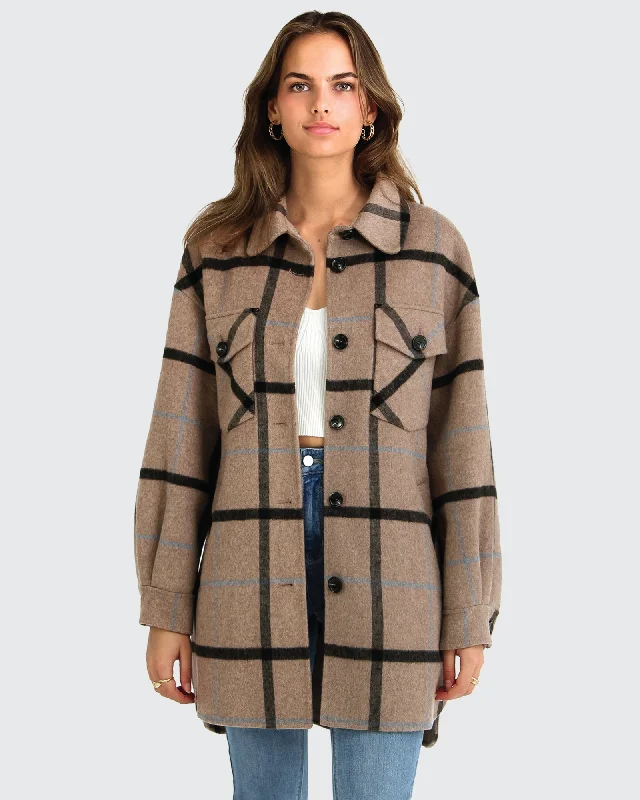 Trendy Street Style River's Edge Plaid Shacket