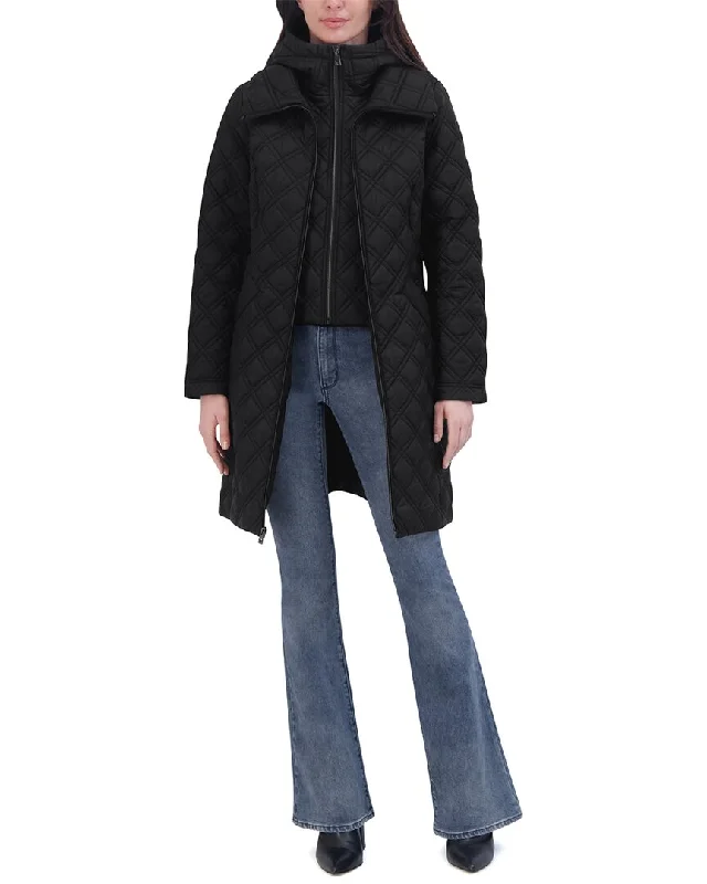 Elevated Style Tahari Taffeta Coat