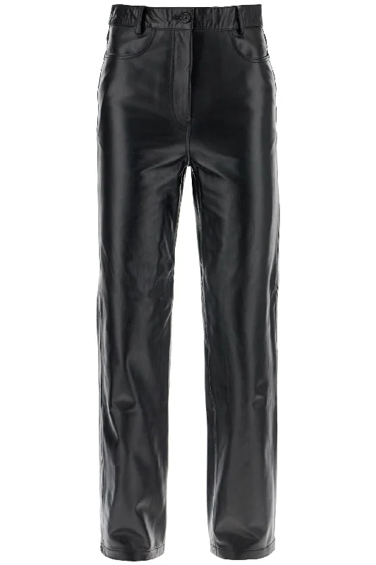 Absurdly Cheap Sale Toteme Women's Straight Leather Pants For Men