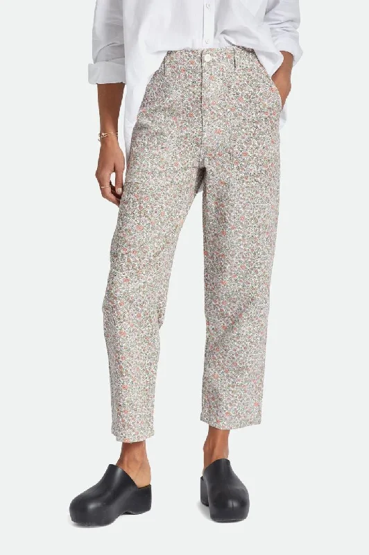 Best Sellers Vancouver Pant - White Floral