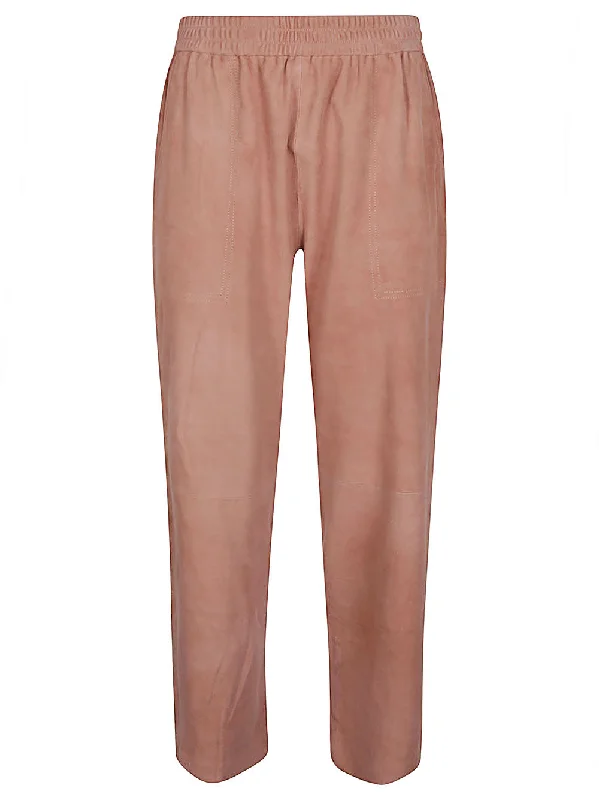 Casual Chic Clothing Via Masini 80 Women's Trousers Powder