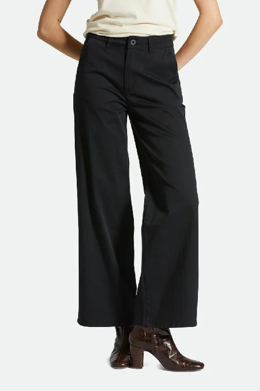 Eclectic Style Wardrobe Victory Full Length Wide Leg Pant - Black