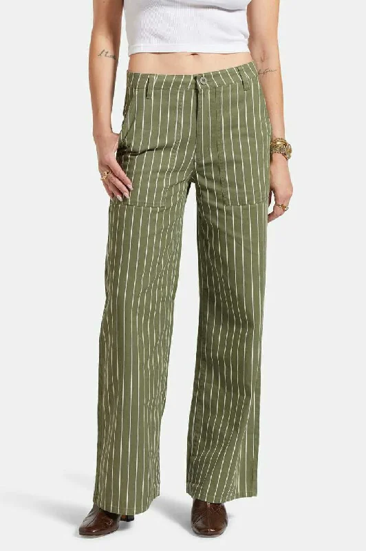 Exclusive Discount Vintage Military Lightweight Pant - Olive Surplus/Whitecap Pinstripe