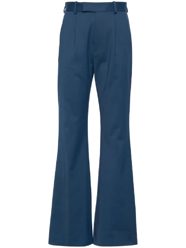 Trendy Street Style Vivienne Westwood Women's Trousers blue