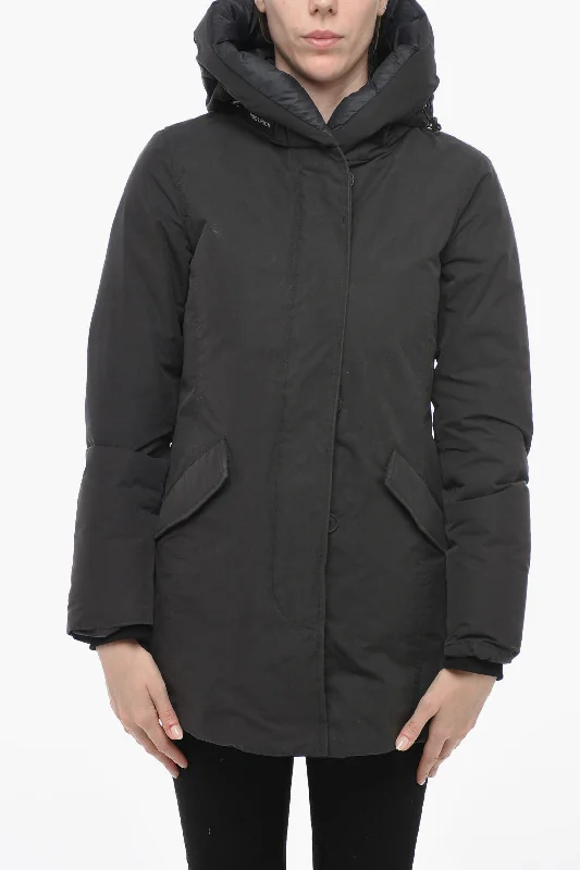 Catch Every Fashion Trend Woolrich Padded ECO BYRD Parka with Hood