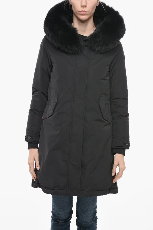 Casual Yet Stylish Separates Woolrich Removable Fur KEYSTONE Parka