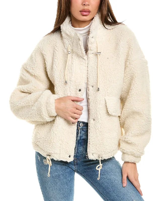 Style Your Wardrobe Stella + Lorenzo Teddy Fleece Jacket